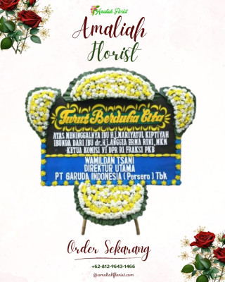 Papan Bunga Duka di Tanjung Senang