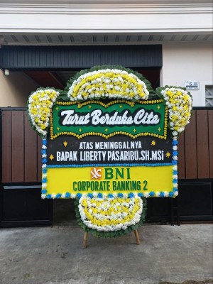 Papan Bunga Duka di Tanjung Senang