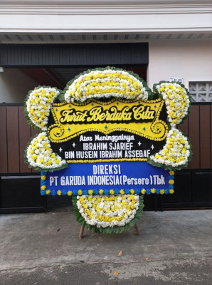 Papan Bunga Duka di Tanjung Senang